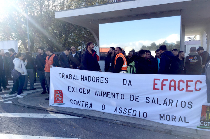 20191108Efacec greve