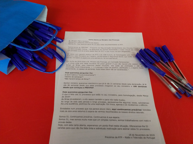 rtp precarios carta aberta e 51 canetas