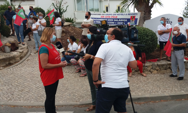 SEGUNDO DIA DE GREVE NO GRUPO JJW 