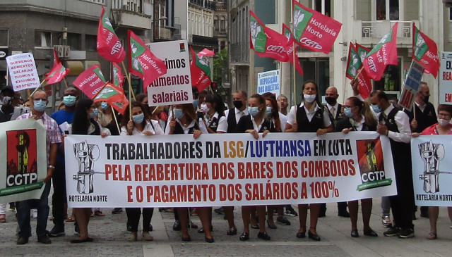 Valeu a pena lutar Trabalhadores dos bares dos comboios