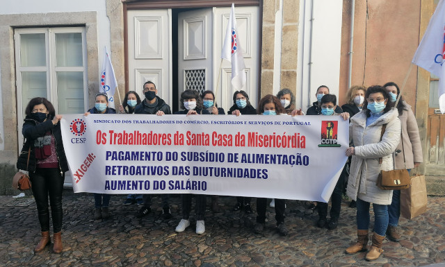 Denúncia das trabalhadoras da Santa Casa da Misericórdia de Mirandela